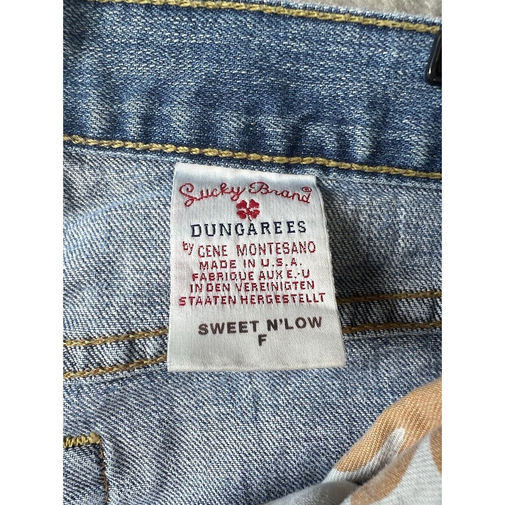 Lucky Brand Jeans woman's SZ 6 31x25 Made In USA Bootcut Sweet N' Low Dungarees - Picture 3 of 11